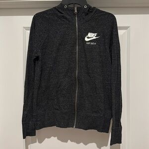 Nike hooded zip up